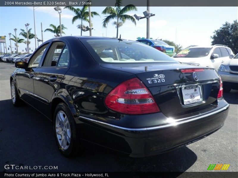 Black / Stone 2004 Mercedes-Benz E 320 Sedan