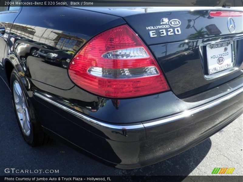 Black / Stone 2004 Mercedes-Benz E 320 Sedan