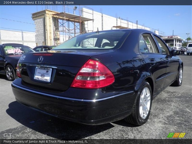 Black / Stone 2004 Mercedes-Benz E 320 Sedan
