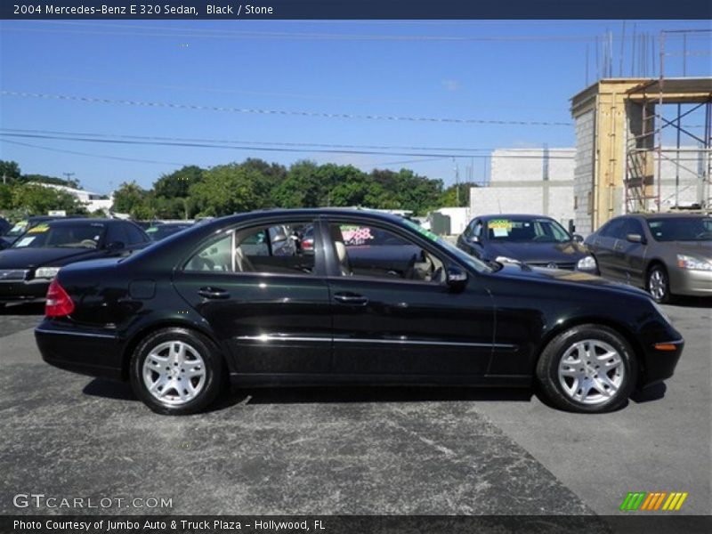 Black / Stone 2004 Mercedes-Benz E 320 Sedan