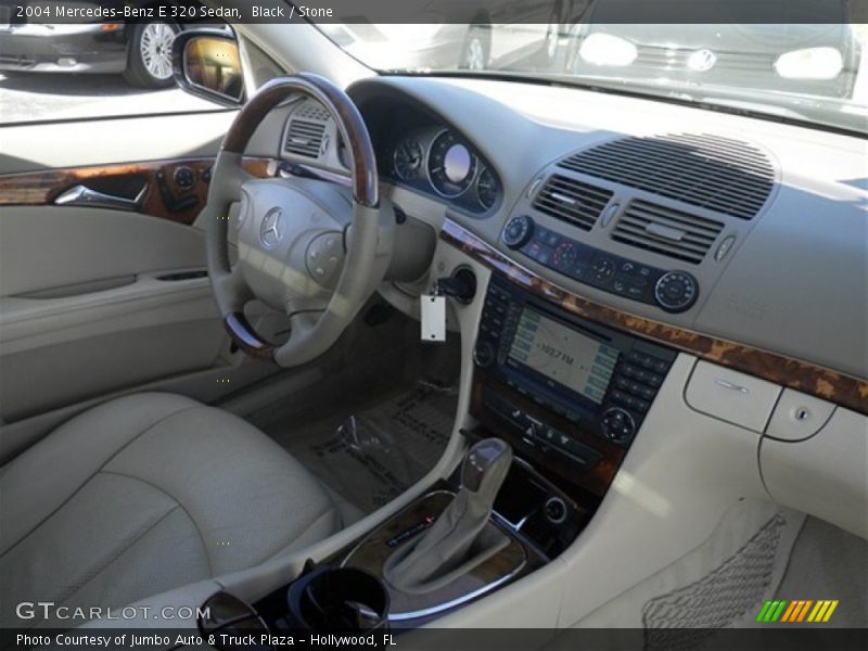 Black / Stone 2004 Mercedes-Benz E 320 Sedan
