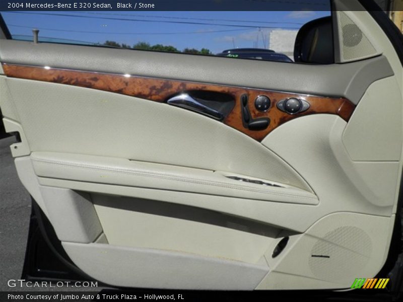 Black / Stone 2004 Mercedes-Benz E 320 Sedan