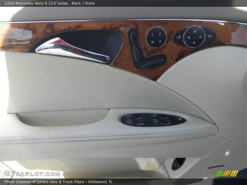 Black / Stone 2004 Mercedes-Benz E 320 Sedan