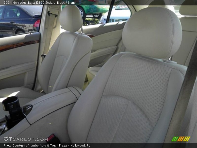 Black / Stone 2004 Mercedes-Benz E 320 Sedan