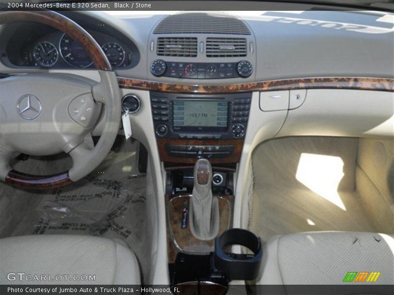 Black / Stone 2004 Mercedes-Benz E 320 Sedan
