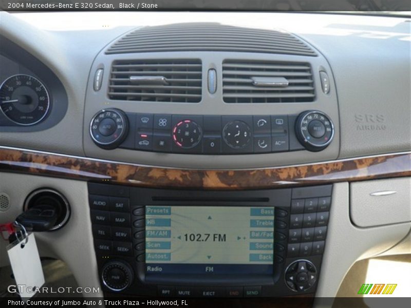 Black / Stone 2004 Mercedes-Benz E 320 Sedan
