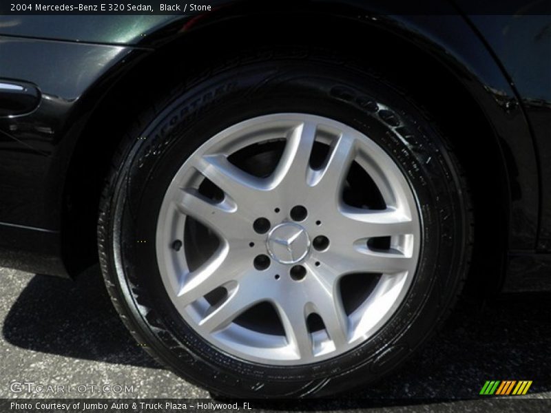 Black / Stone 2004 Mercedes-Benz E 320 Sedan