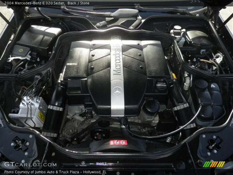 Black / Stone 2004 Mercedes-Benz E 320 Sedan