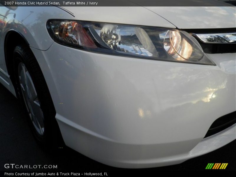 Taffeta White / Ivory 2007 Honda Civic Hybrid Sedan