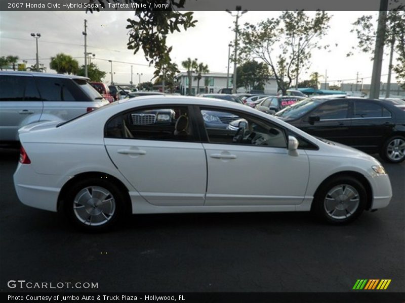 Taffeta White / Ivory 2007 Honda Civic Hybrid Sedan