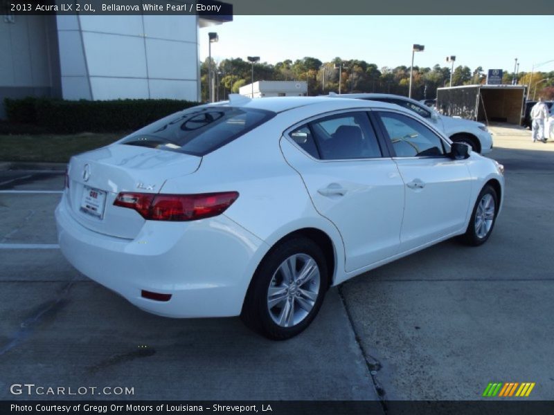 Bellanova White Pearl / Ebony 2013 Acura ILX 2.0L