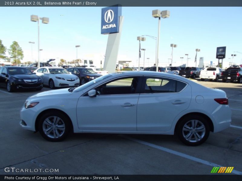 Bellanova White Pearl / Ebony 2013 Acura ILX 2.0L