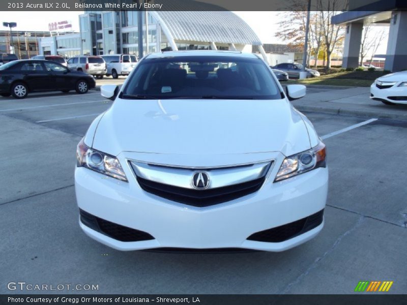 Bellanova White Pearl / Ebony 2013 Acura ILX 2.0L