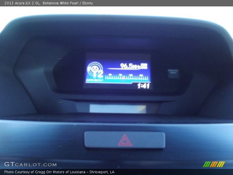 Bellanova White Pearl / Ebony 2013 Acura ILX 2.0L