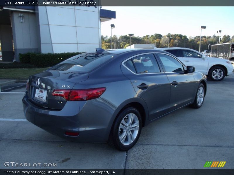 Polished Metal Metallic / Ebony 2013 Acura ILX 2.0L