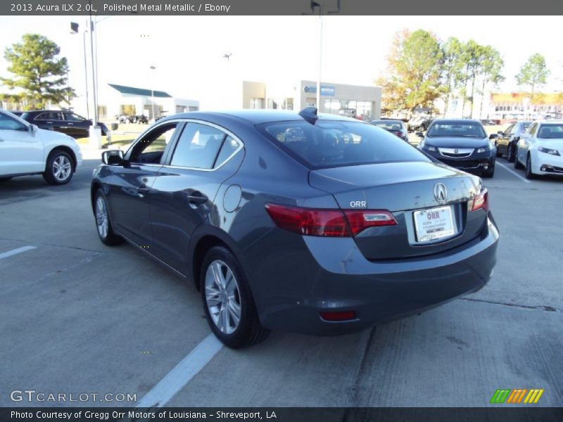 Polished Metal Metallic / Ebony 2013 Acura ILX 2.0L