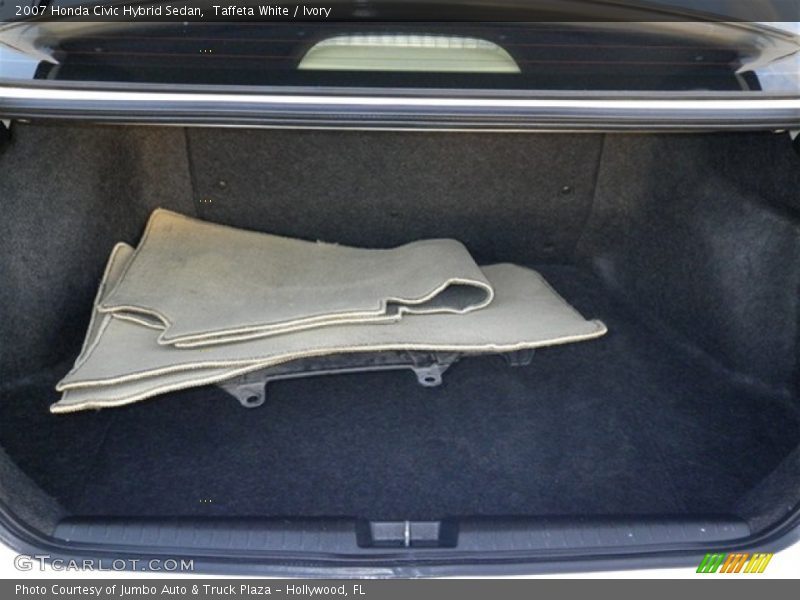 Taffeta White / Ivory 2007 Honda Civic Hybrid Sedan
