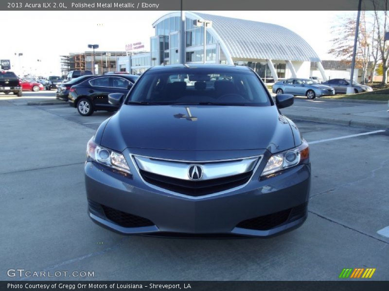 Polished Metal Metallic / Ebony 2013 Acura ILX 2.0L