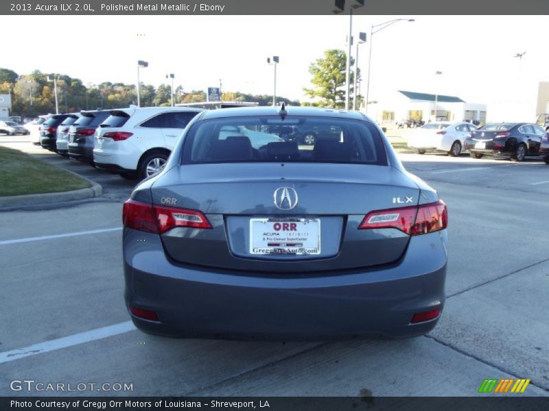 Polished Metal Metallic / Ebony 2013 Acura ILX 2.0L
