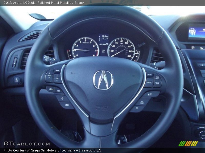 Polished Metal Metallic / Ebony 2013 Acura ILX 2.0L