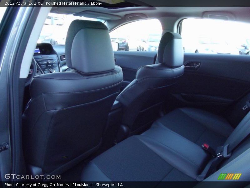 Polished Metal Metallic / Ebony 2013 Acura ILX 2.0L