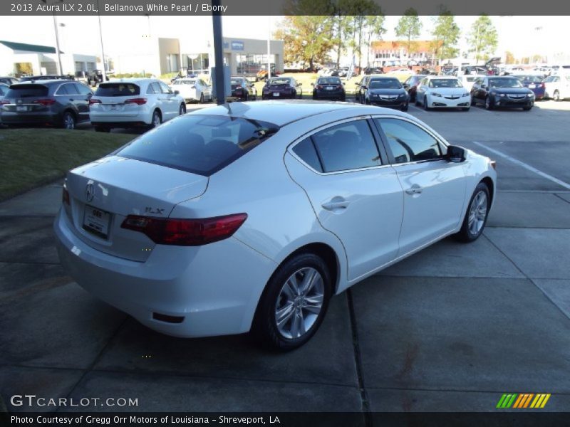 Bellanova White Pearl / Ebony 2013 Acura ILX 2.0L