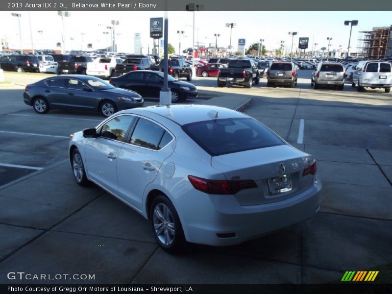 Bellanova White Pearl / Ebony 2013 Acura ILX 2.0L
