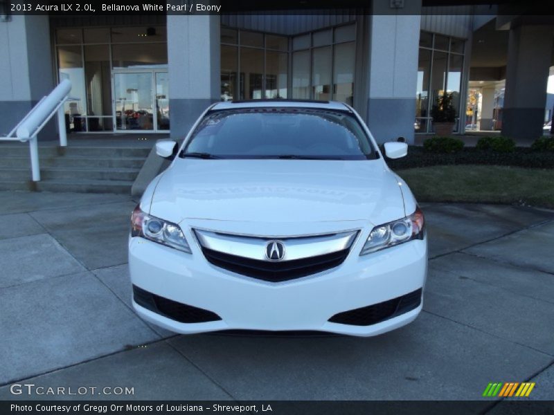 Bellanova White Pearl / Ebony 2013 Acura ILX 2.0L