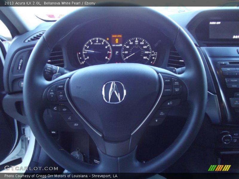 Bellanova White Pearl / Ebony 2013 Acura ILX 2.0L