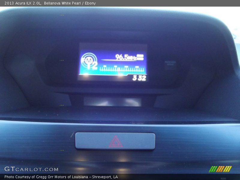 Bellanova White Pearl / Ebony 2013 Acura ILX 2.0L