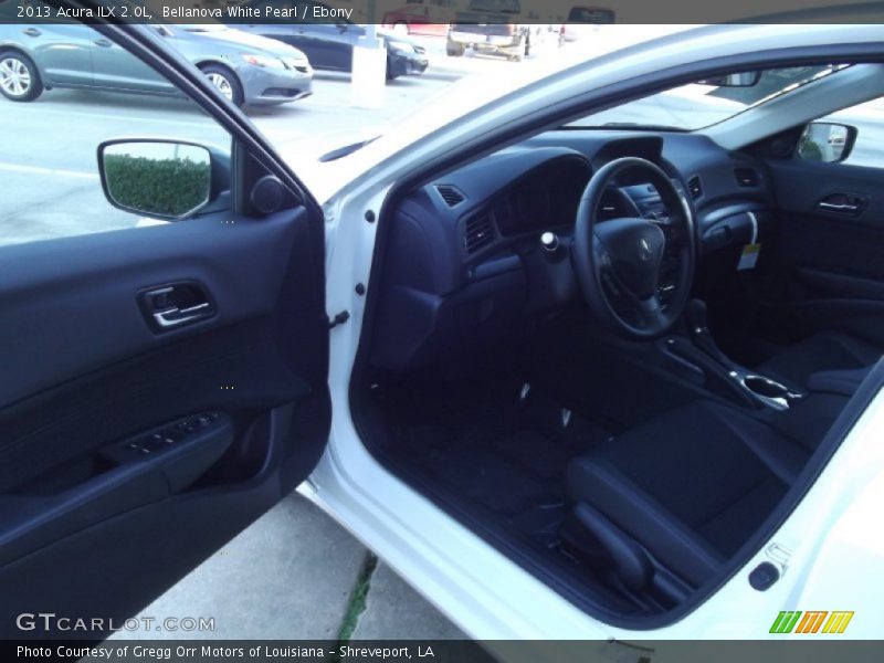 Bellanova White Pearl / Ebony 2013 Acura ILX 2.0L