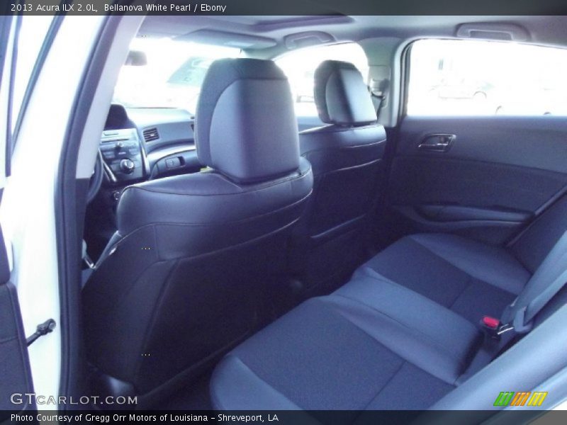Bellanova White Pearl / Ebony 2013 Acura ILX 2.0L