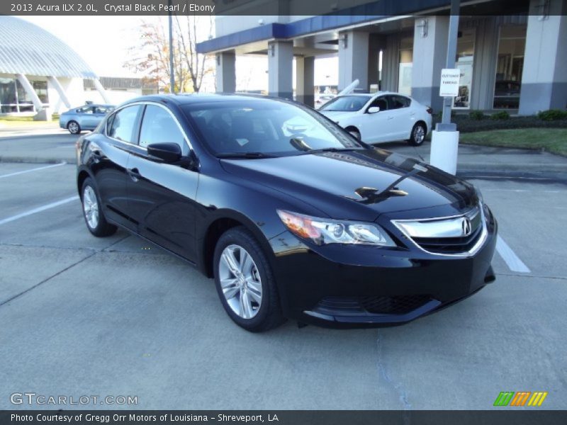 Crystal Black Pearl / Ebony 2013 Acura ILX 2.0L