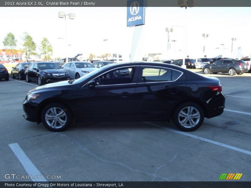 Crystal Black Pearl / Ebony 2013 Acura ILX 2.0L