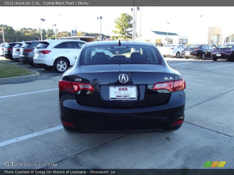 Crystal Black Pearl / Ebony 2013 Acura ILX 2.0L