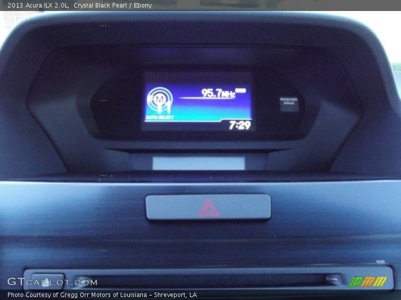 Crystal Black Pearl / Ebony 2013 Acura ILX 2.0L