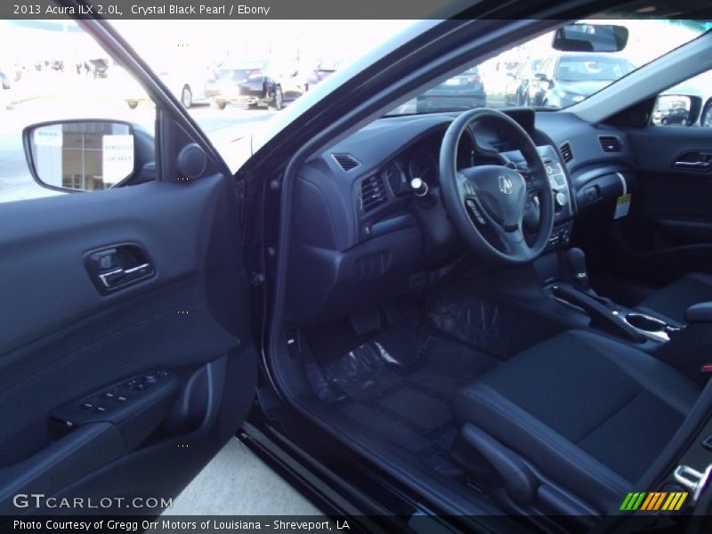 Crystal Black Pearl / Ebony 2013 Acura ILX 2.0L