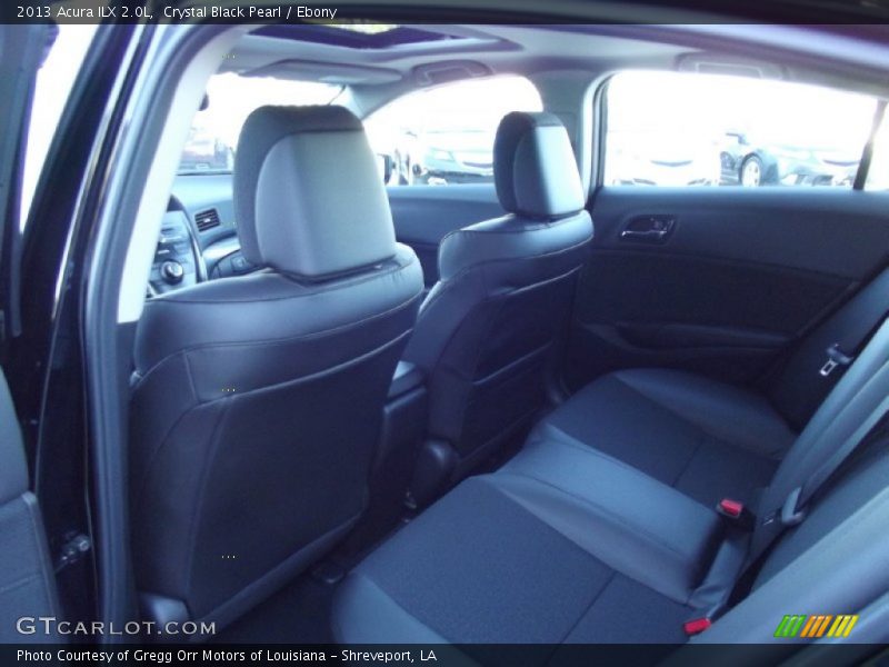 Crystal Black Pearl / Ebony 2013 Acura ILX 2.0L