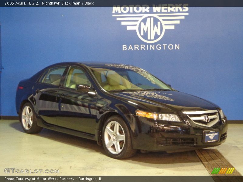 Nighthawk Black Pearl / Black 2005 Acura TL 3.2