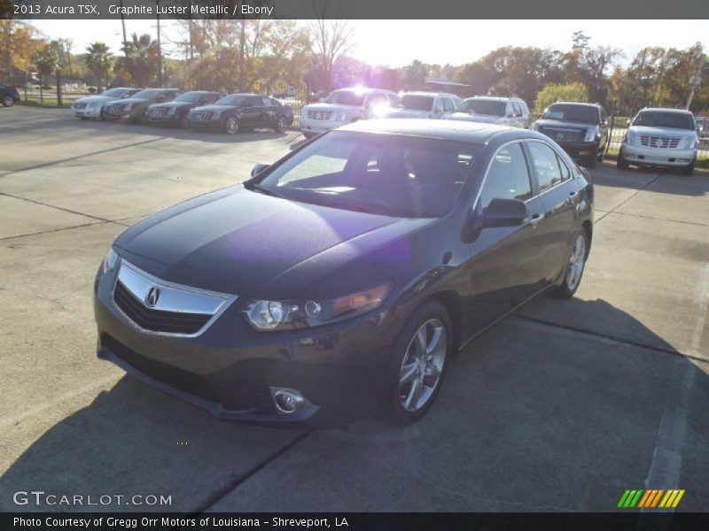 Graphite Luster Metallic / Ebony 2013 Acura TSX