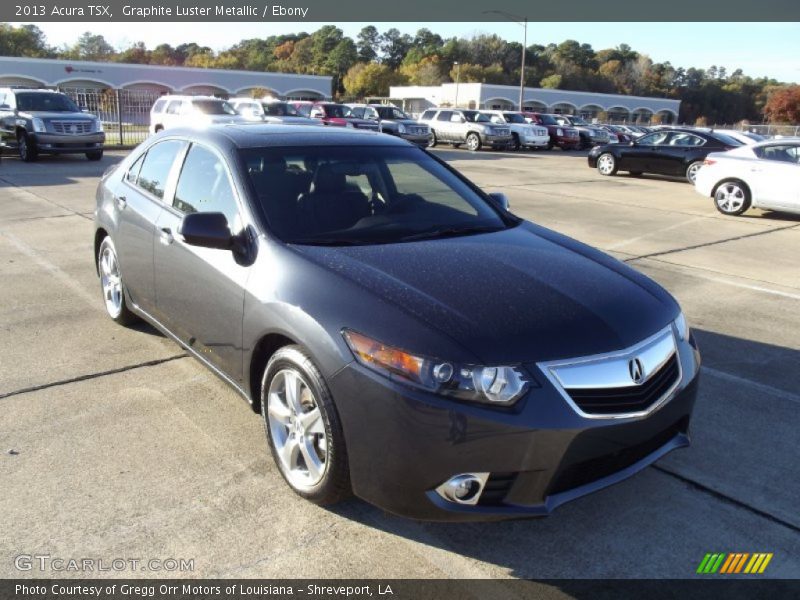 Graphite Luster Metallic / Ebony 2013 Acura TSX