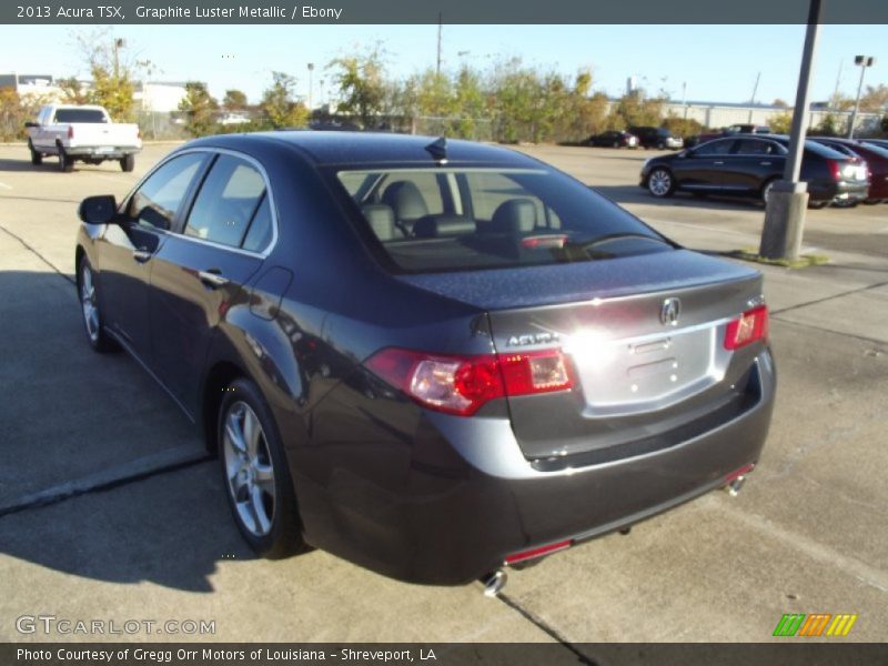 Graphite Luster Metallic / Ebony 2013 Acura TSX