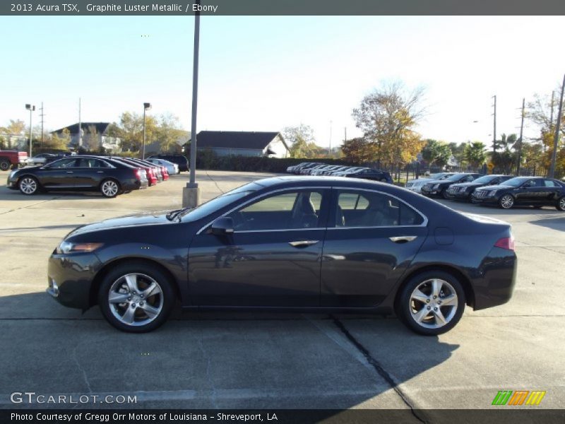 Graphite Luster Metallic / Ebony 2013 Acura TSX