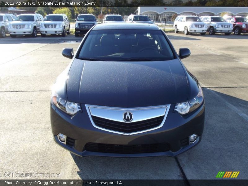 Graphite Luster Metallic / Ebony 2013 Acura TSX