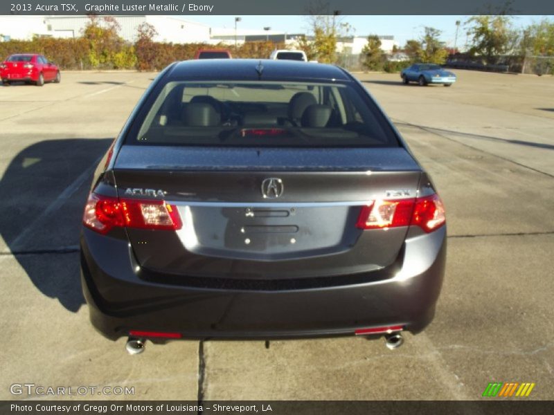 Graphite Luster Metallic / Ebony 2013 Acura TSX