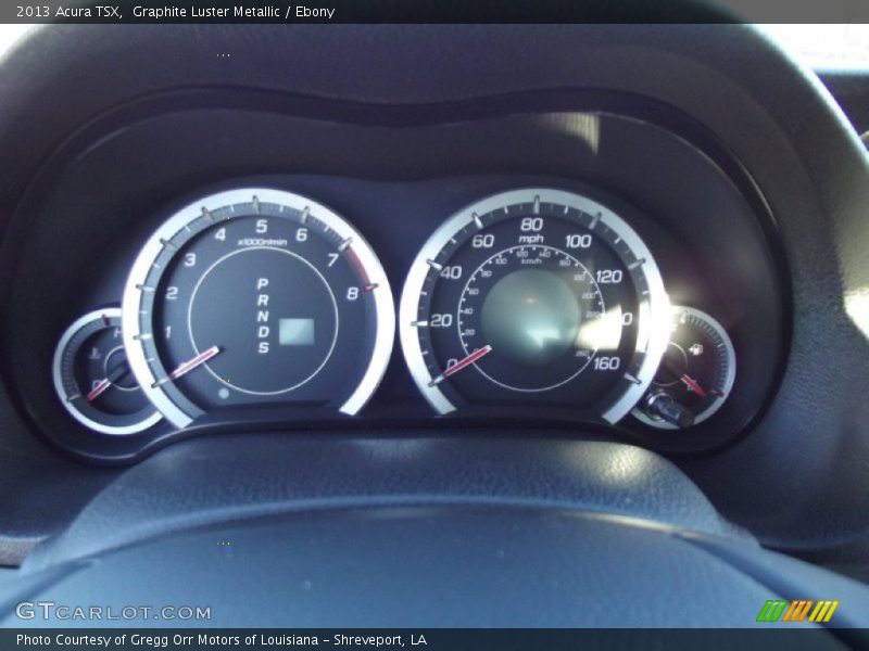 Graphite Luster Metallic / Ebony 2013 Acura TSX