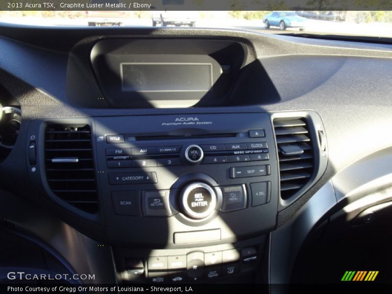 Graphite Luster Metallic / Ebony 2013 Acura TSX