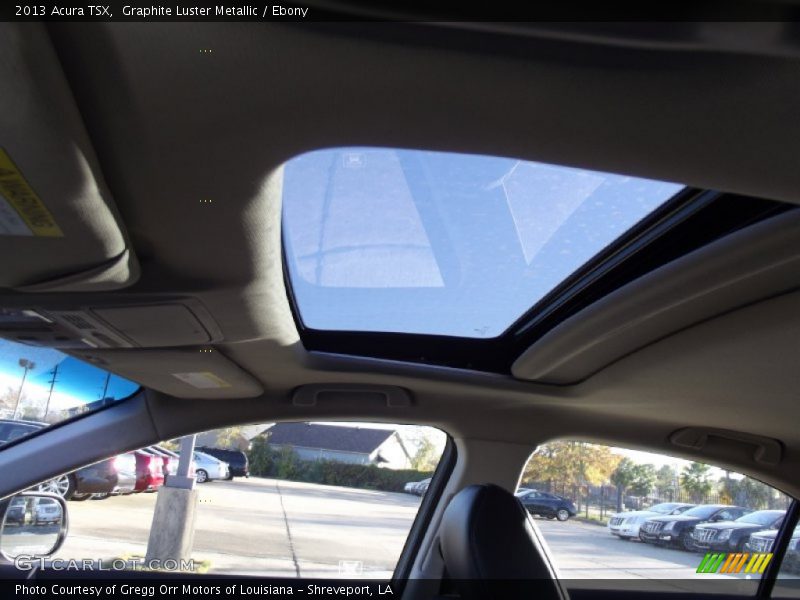 Graphite Luster Metallic / Ebony 2013 Acura TSX