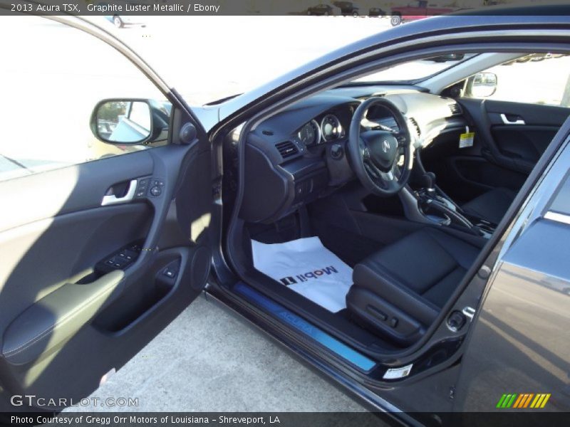 Graphite Luster Metallic / Ebony 2013 Acura TSX