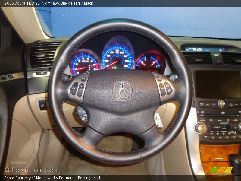 Nighthawk Black Pearl / Black 2005 Acura TL 3.2